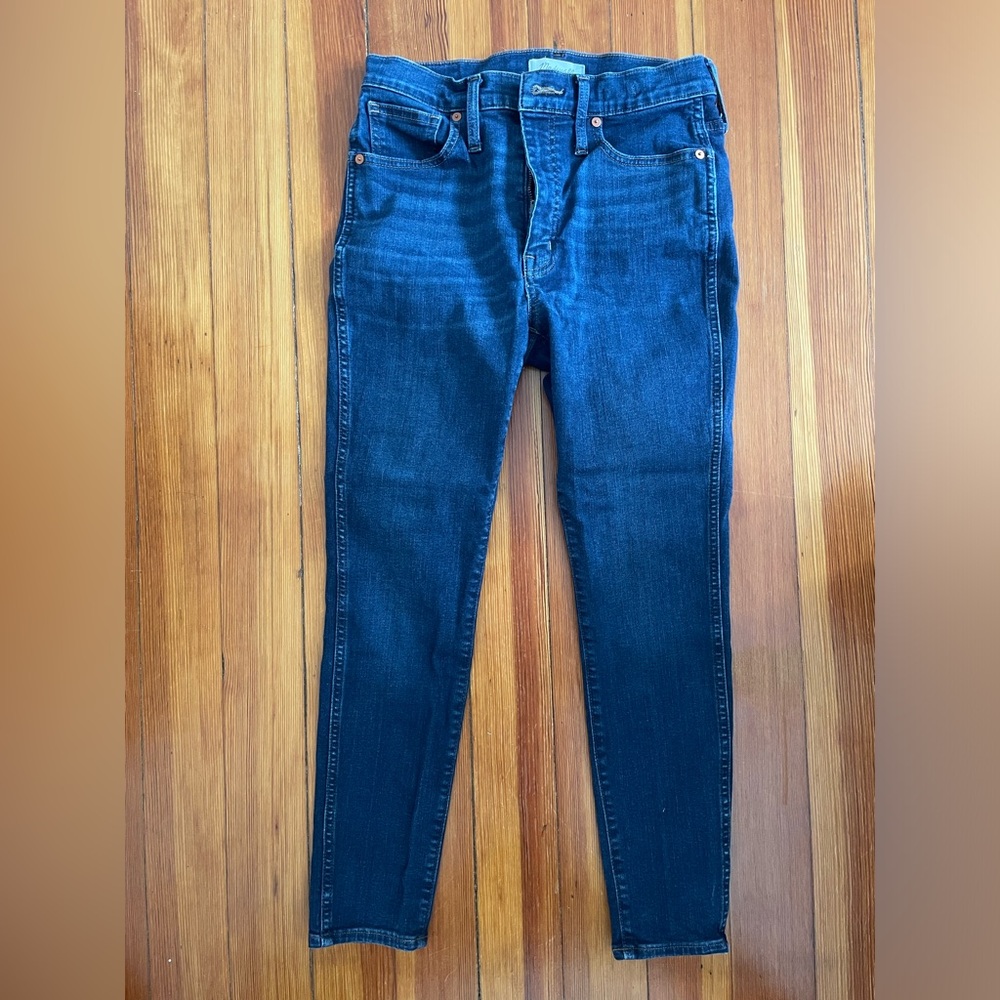Madewell jeans 10” High Rise Skinny 28p